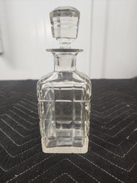 #146 ANTIQUESQUARED CRYSTAL DECANTER