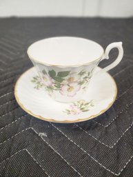 #170 ROYAL SUTHERLAND TEACUP AND SAUCER SET