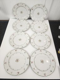 #198 ROYAL DOULTON AVIGNEN SET OF 8 DESSERT PLATES