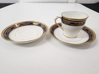 #200 MINTON OF ENGLAND TEACUP AND SAUCER