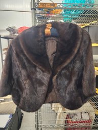 #209 BEAUTIFUL MINK SHAWL IN GREAT CONDITION