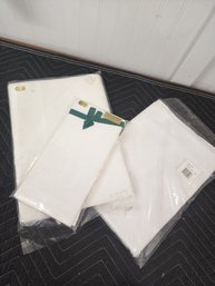 #217 NEW WHITE TABLE LINENS