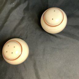 #9-7 NORITAKI SALT AND PEPPER SHAKERS
