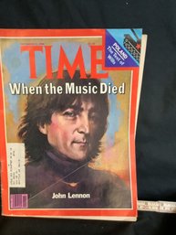 #20-37 TIME MAGAZINE DECEMBER 1980 JOHN LENNON