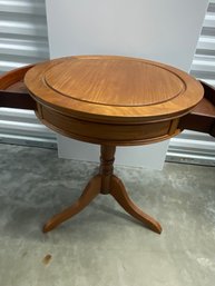 Round All Wood Table