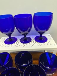 Cobalt Blue Glasses