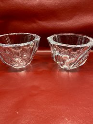 Orrefors Candy Dishes