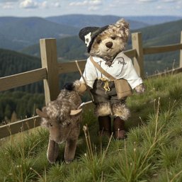 Steiff Peter And His Goat Swiss Exclusive EAN 661037