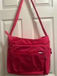 Kipling Pink Diaper Bag