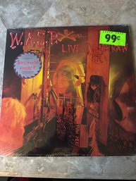 WASP - Live In  The Raw Vinyl