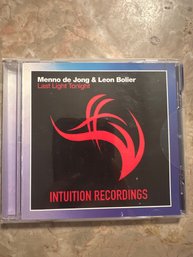 Mennonite Jong & Leon Bolier - Last Night Tonight Intuition Recordings CD
