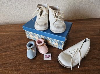 Vintage Jumping Jacks Baby Shoes