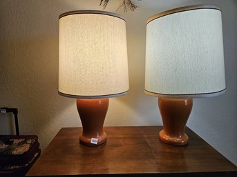 Pair Of Two Retro Lamps