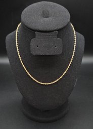 Striking Rope Style 24Kt GB Chain