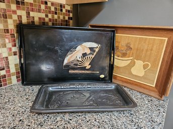3 Serving Trays