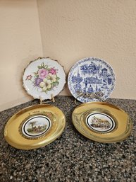 Collector Plates- Including Regency Bone Chine Made In England