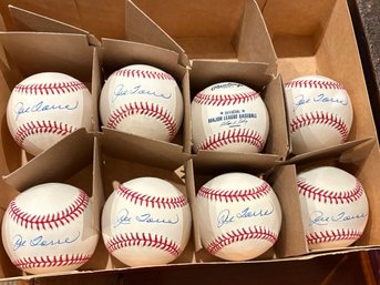 Rawlings Official Major League Baseballs  Boxed Lot Signed By Joe Torre (8 Balls). Authentic