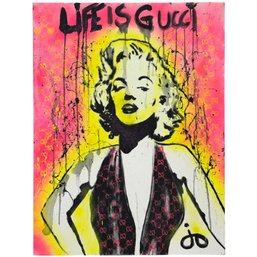 'Life Is Gucci' Featuring Marilyn Monroe By J.O. Jerusalem