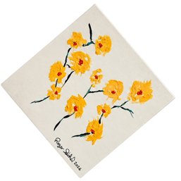 Yellow 'Original Blossoms' Roses Painting By Roger Sichel