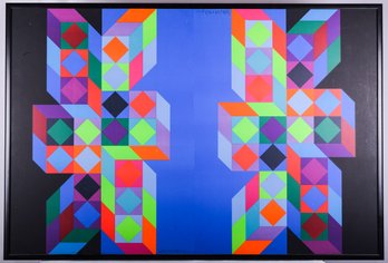 1972 Olympics Vasarely Serigraphs