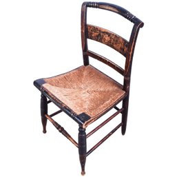 Antique Hitchcock Side Chair, C. 19th Century