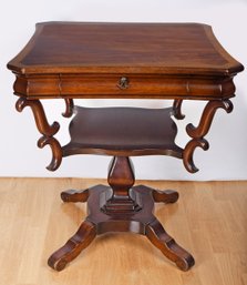 Scrolled Parlor Table
