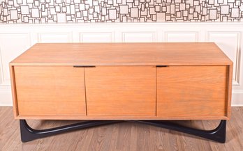 A Pecan Wood Credenza