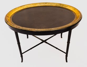 English Oval Regency Tray Table