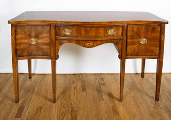 Hepplewhite-style Serpentine Sideboard By Statton