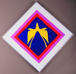 Jack Youngerman Serigraph Print, 1974