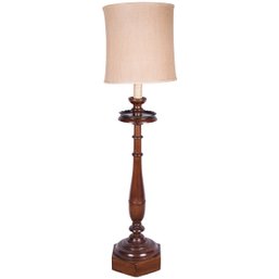 Mahogany Floor Lamp
