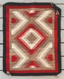 Vintage Navajo Saddle Blanket