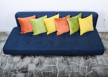Room & Board Armless Deco Convertible Sofa With Mattress Topper