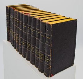 An Antique Set Of 13 Shakespeare Books