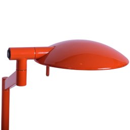 Robert Sonneman Orange Floor Lamp