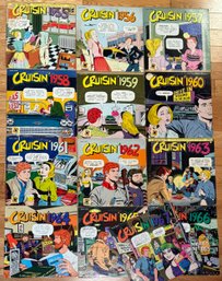 A Collection Of 10 Of The  Landmark Cruisin'  Vinyl Series  Created By Ron Jacobs