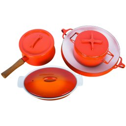 Vintage Dansk Kobenstyle Flame Cookware