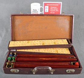 A Vintage Bakelite (Catalin) American Mah-jongg Set