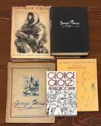 Five George Grosz Books