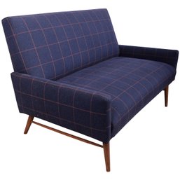 Vintage Mid-Century Danish Modern Settee, Paul McCobb Style