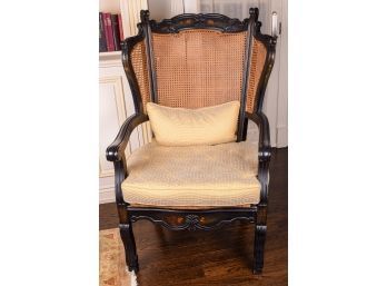 Antique French Wingback Chair