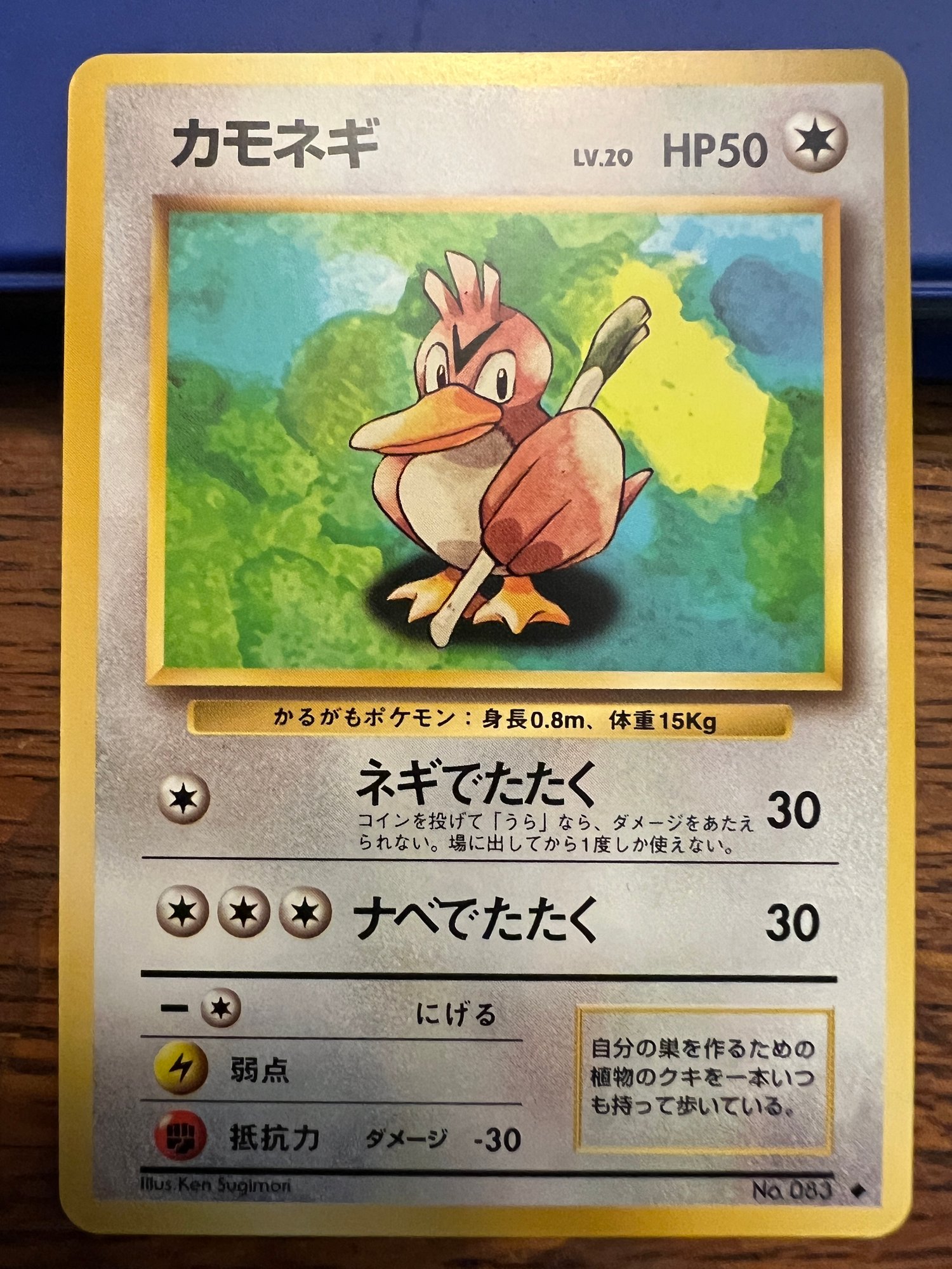 Farfetch'd #083 Pokemon Japanese Card #2842 | Auctionninja.com