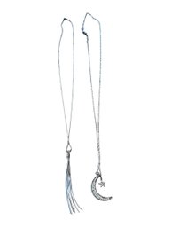 Two Vintage Long Necklaces