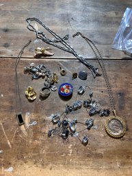 Vintage Lot Of Costume Jewelry