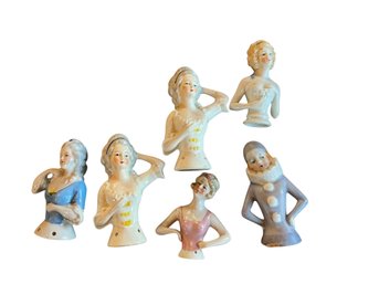 Group Of Antique German Porcelain Dolls