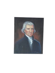 Reproduction Portrait Painting Of Charles Thomson By SJ Leach