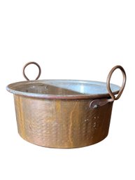 Antique Large Copper Pot