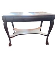 Antique Victorian Library Table/ Writing Desk