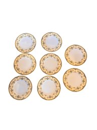 Antique Minton Eloise Dinner Plates Set Of 8