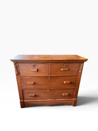 Antique Oak Victorian Dresser